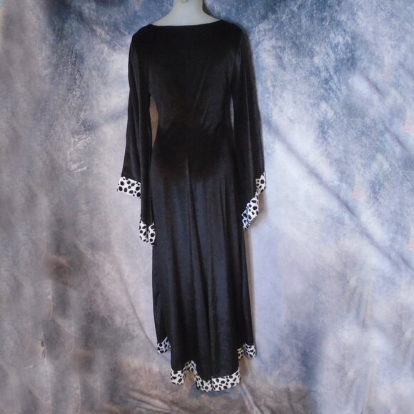 Women's Costume for Evil Queen + Crown with Blinking Lights - Picture 5 of 9